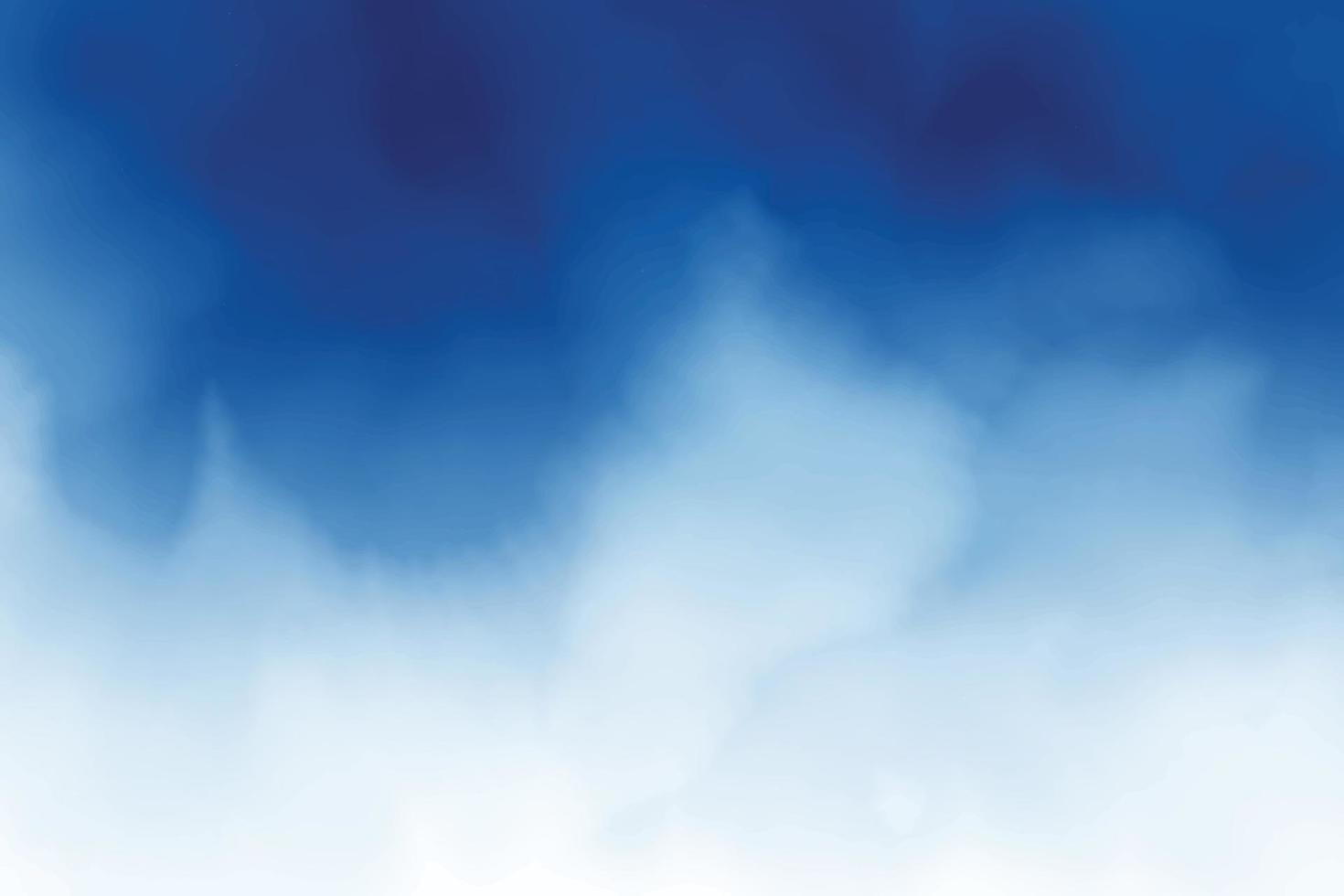 sfondo di schizzi ad acquerello blu scuro vettore