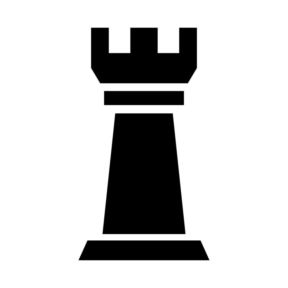 pedone degli scacchi su sfondo bianco vettore