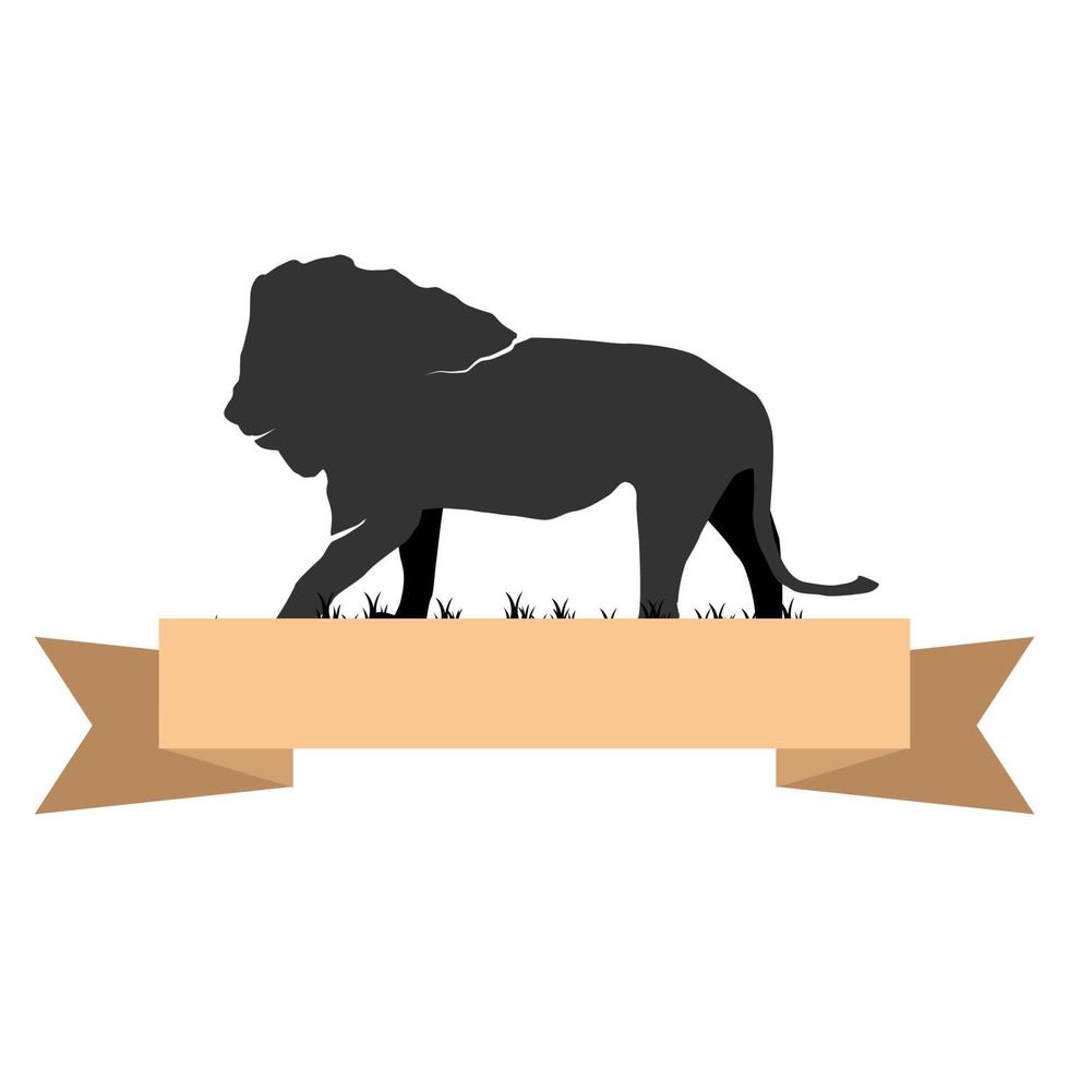 illustrazione grafica vettoriale del logo del leone. perfetto da utilizzare per l'azienda tecnologica