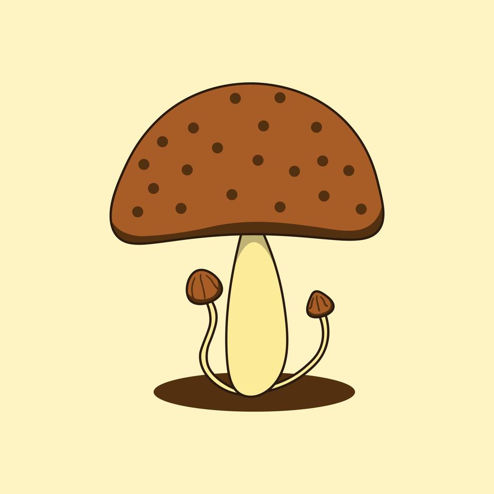 illustrazione vettoriale di funghi