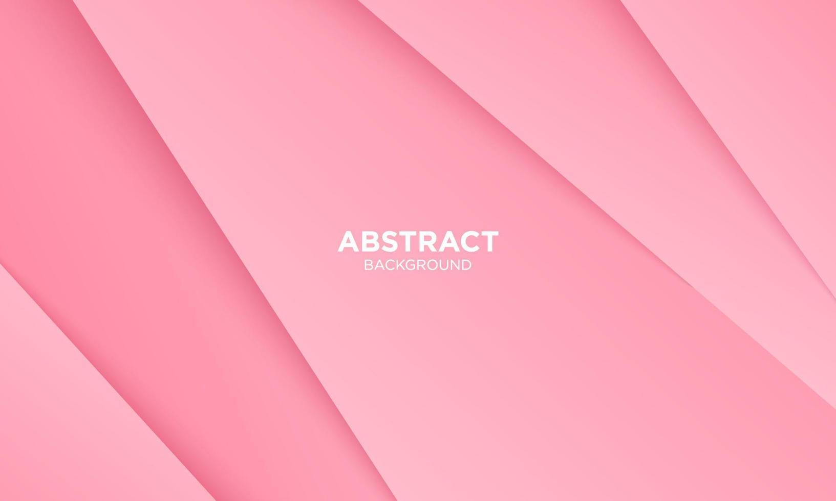 astratto sfondo geometrico minimo rosa. vettore