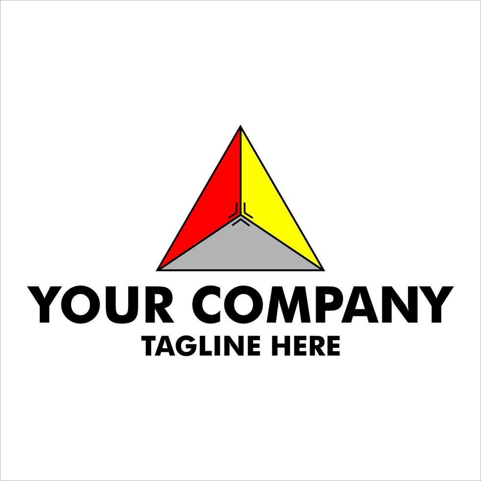 dimensioni xyz logo aziendale disegno vettoriale