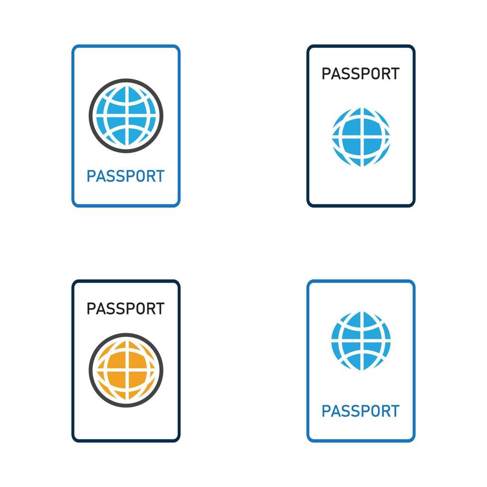 icona vettore passaporto internazionale - viaggio, imbarco, aeroporto, illustrazione vettoriale documento