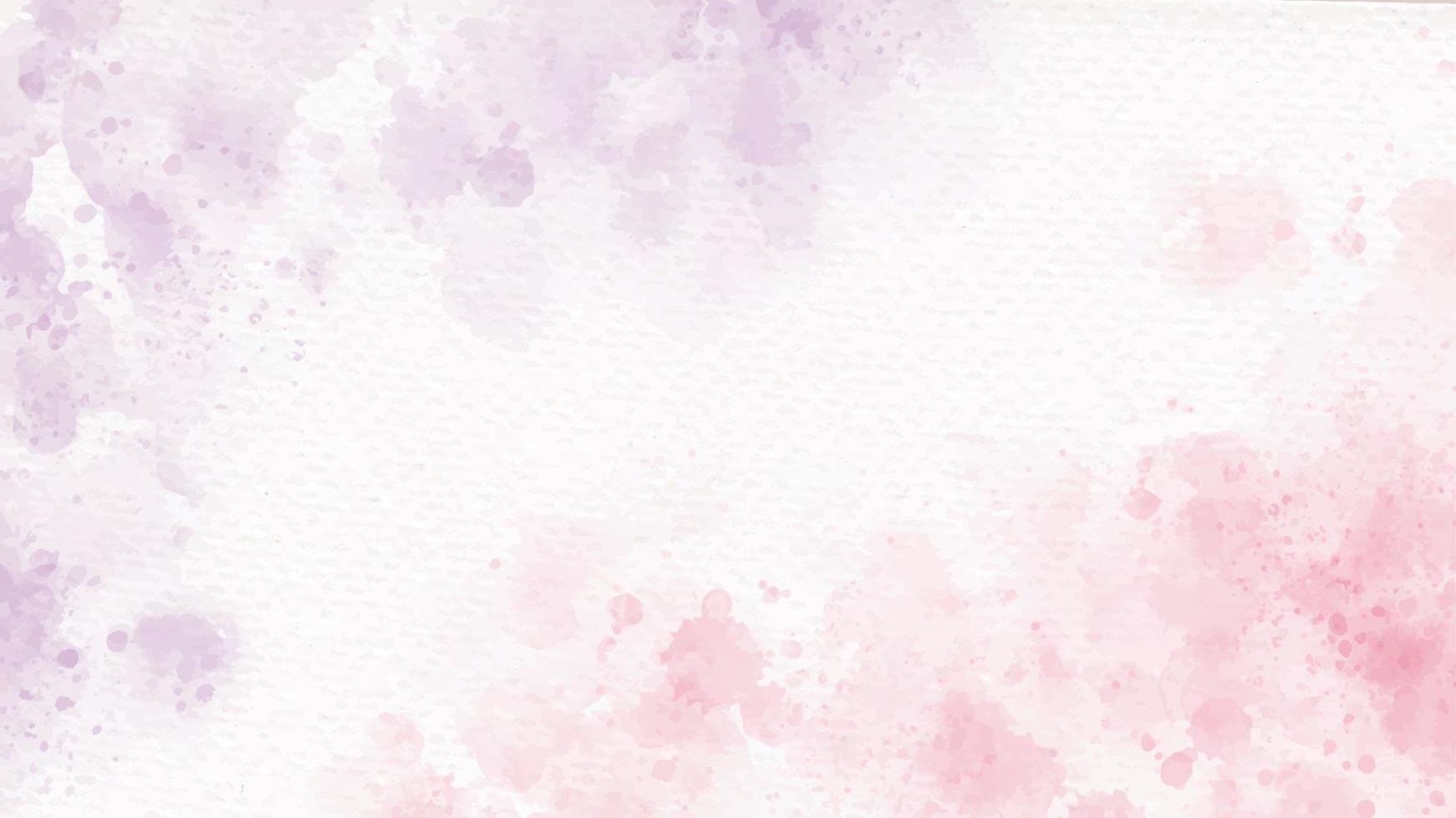 rosa e viola dolce caramella san valentino bagnato lavaggio splash sfondo acquerello vettore