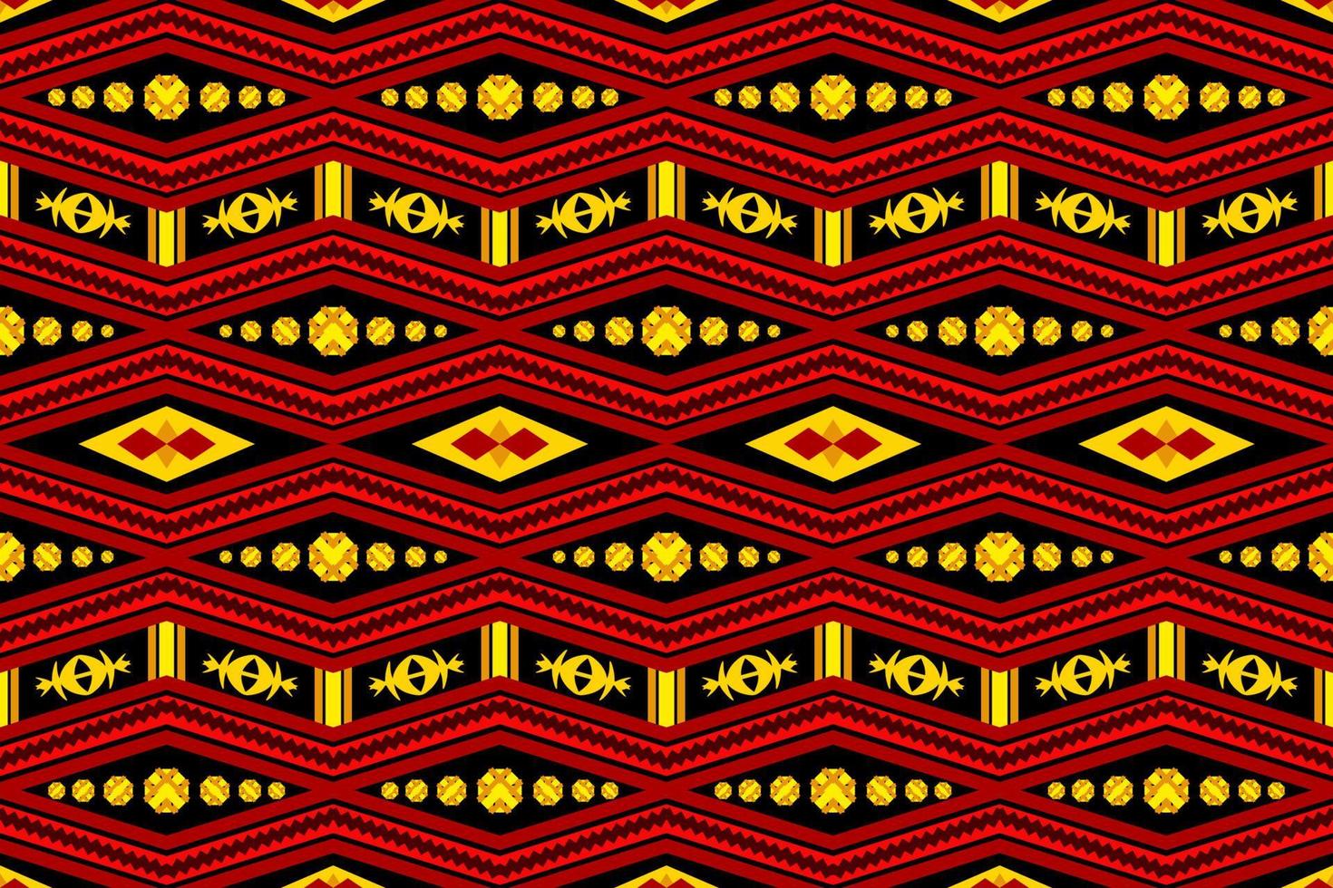 geometrico etnico orientale tradizionale pattern.figure ricamo tribale style.design per carta da parati, abbigliamento, avvolgimento, tessuto, illustrazione vettoriale. vettore
