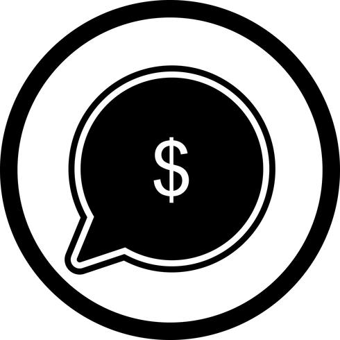 Invia denaro Icon Design vettore