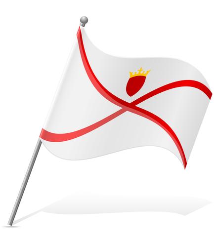 bandiera di illustrazione vettoriale Jersey