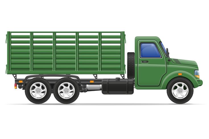camion del carico per il trasporto di merci illustrazione vettoriale