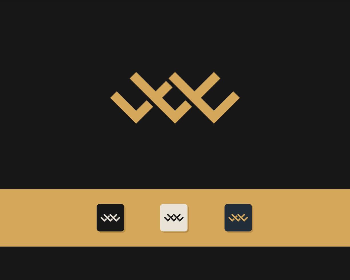 lettera wv logo design. simbolo del monogramma monocromatico minimal creativo. emblema vettoriale elegante universale. logo aziendale premium. simbolo grafico dell'alfabeto per l'identità aziendale