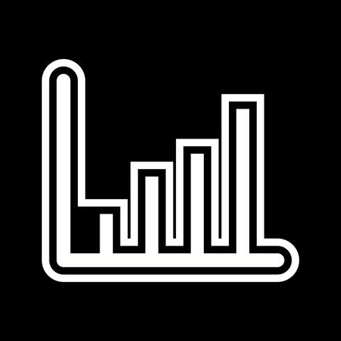 Disegno dell&#39;icona di statistiche vettore