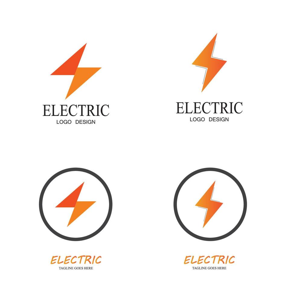 modello di logo di illuminazione per molti scopi vettore