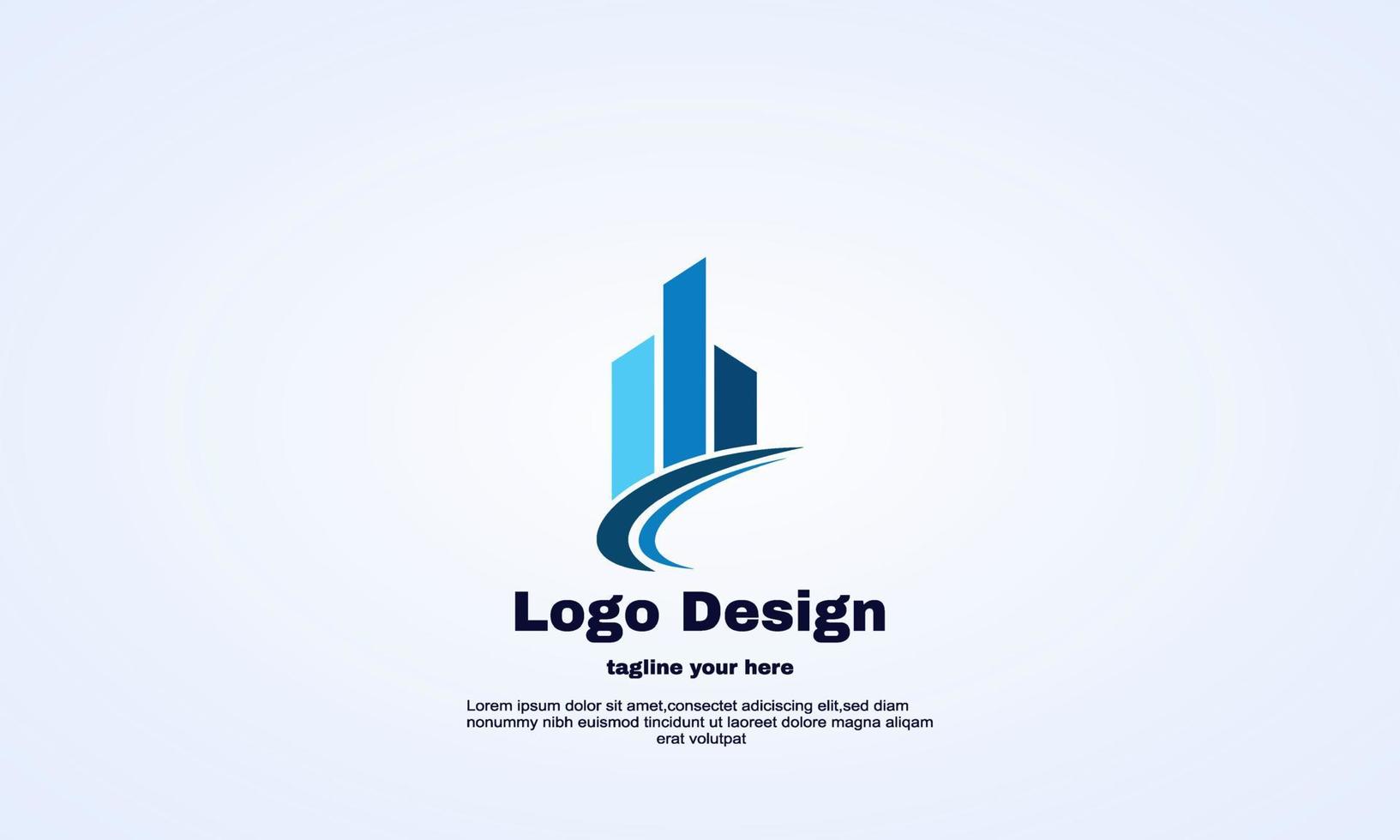 stock di costruzione creativa logo vettore
