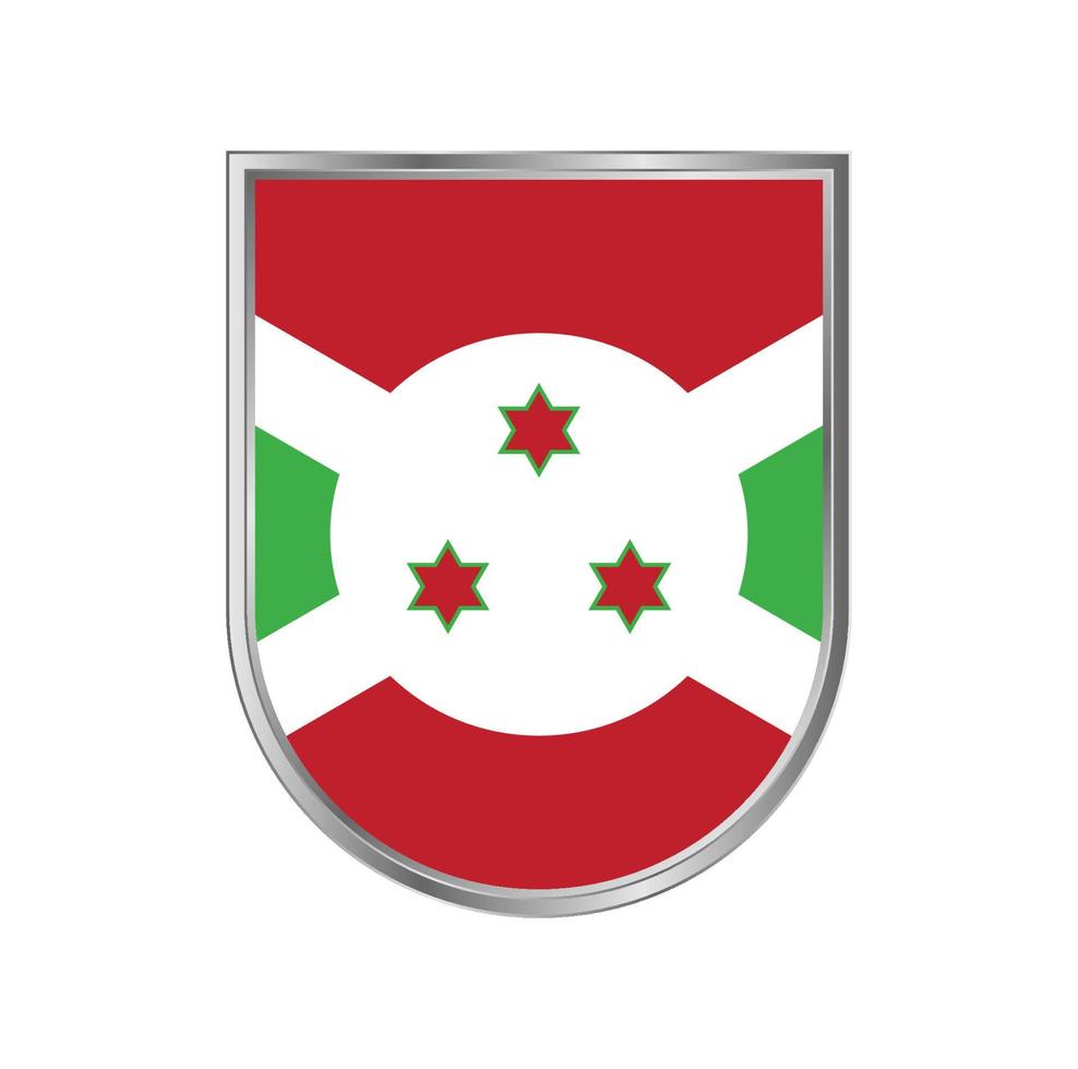 vettore di bandiera del burundi