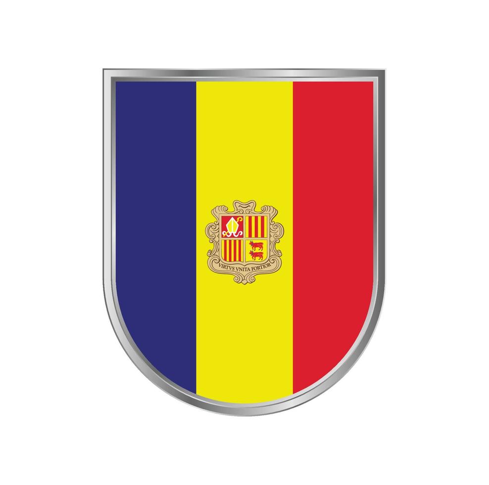 vettore bandiera andorra