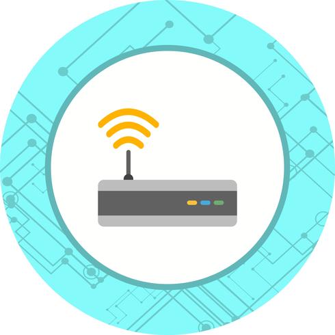 disegno dell&#39;icona di wifi vettore