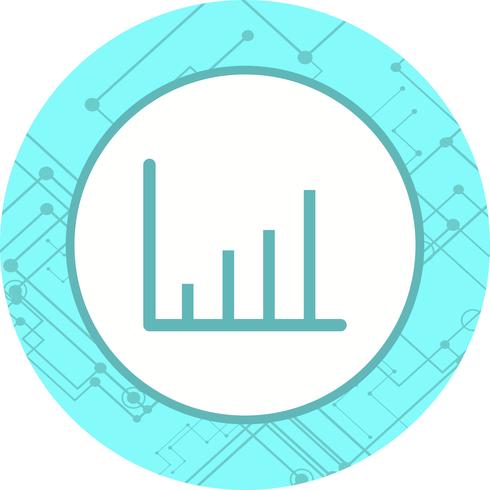 Disegno dell&#39;icona di statistiche vettore