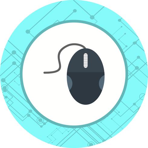 disegno dell&#39;icona del mouse vettore