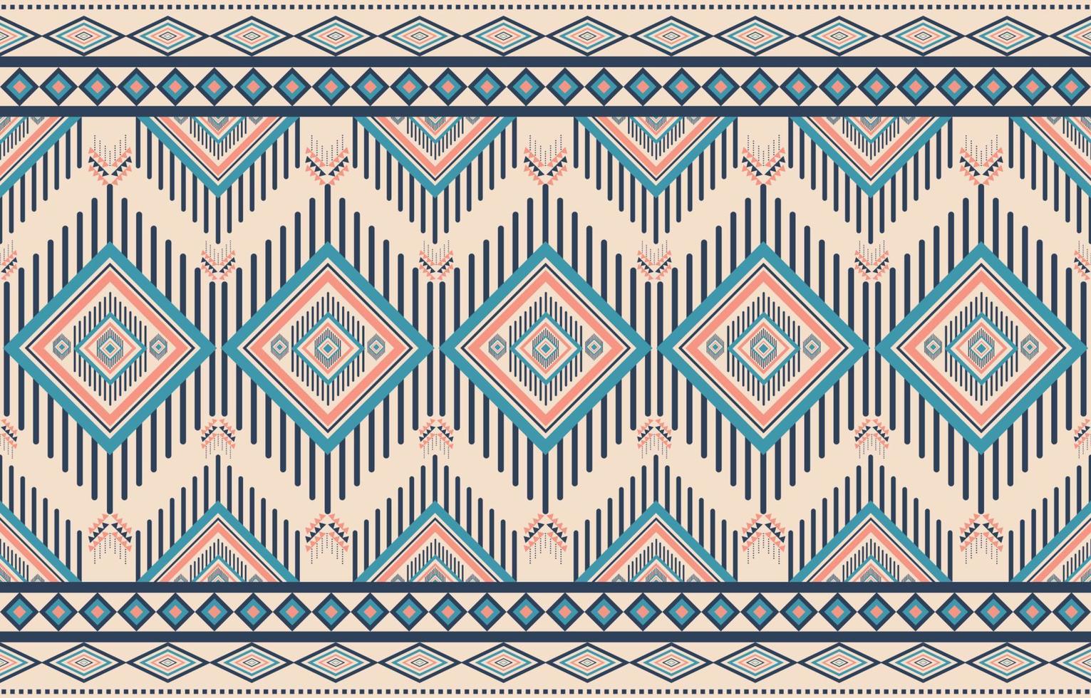 etnico triangolo astratto modello tribale senza cuciture per tessuti tradizionali messicani per stampa, tessuto, moquette, batik. stile di ricamo di illustrazione vettoriale