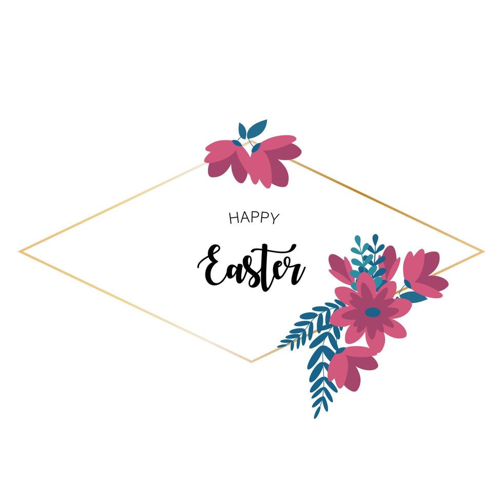 banner cornice felice pasqua vettore