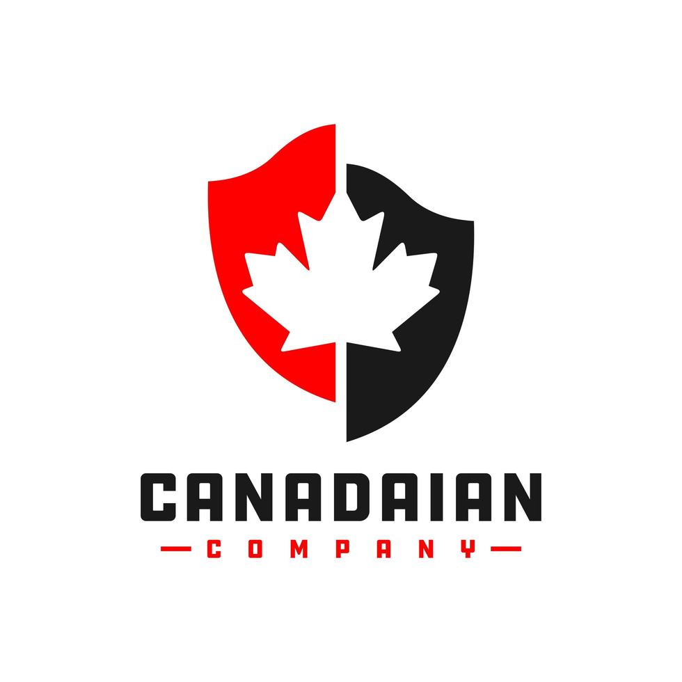 logo vettoriale scudo canada