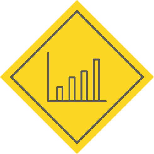 Disegno dell&#39;icona di statistiche vettore