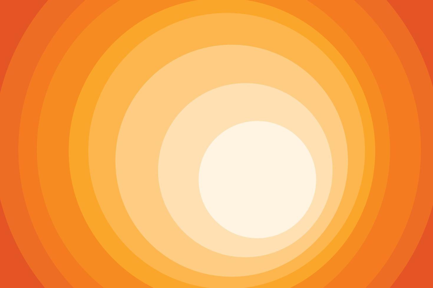 vettore libero del fondo astratto di pendenza del cerchio arancione