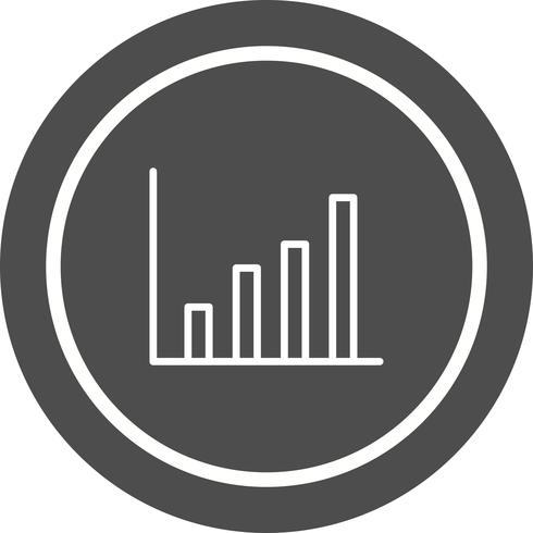 Disegno dell&#39;icona di statistiche vettore