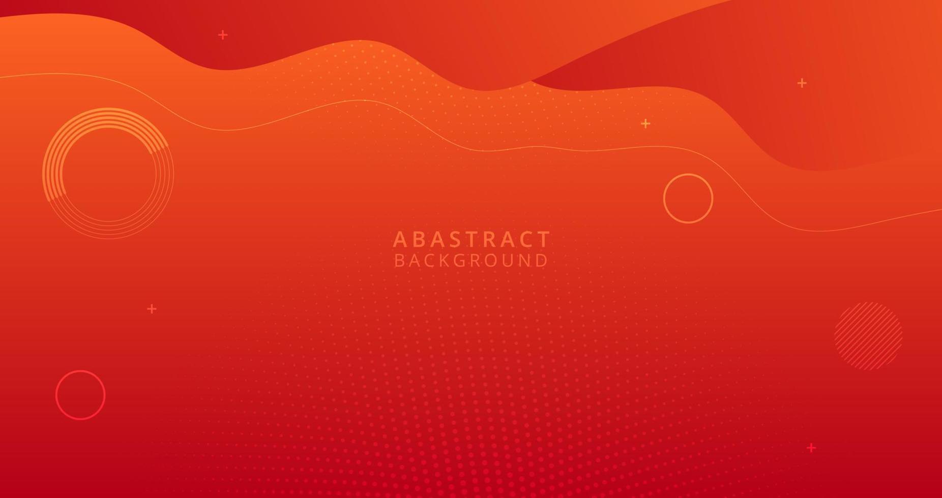 sfondo sfumato dinamico arancione, sfondo digitale graffio creativo astratto vettore