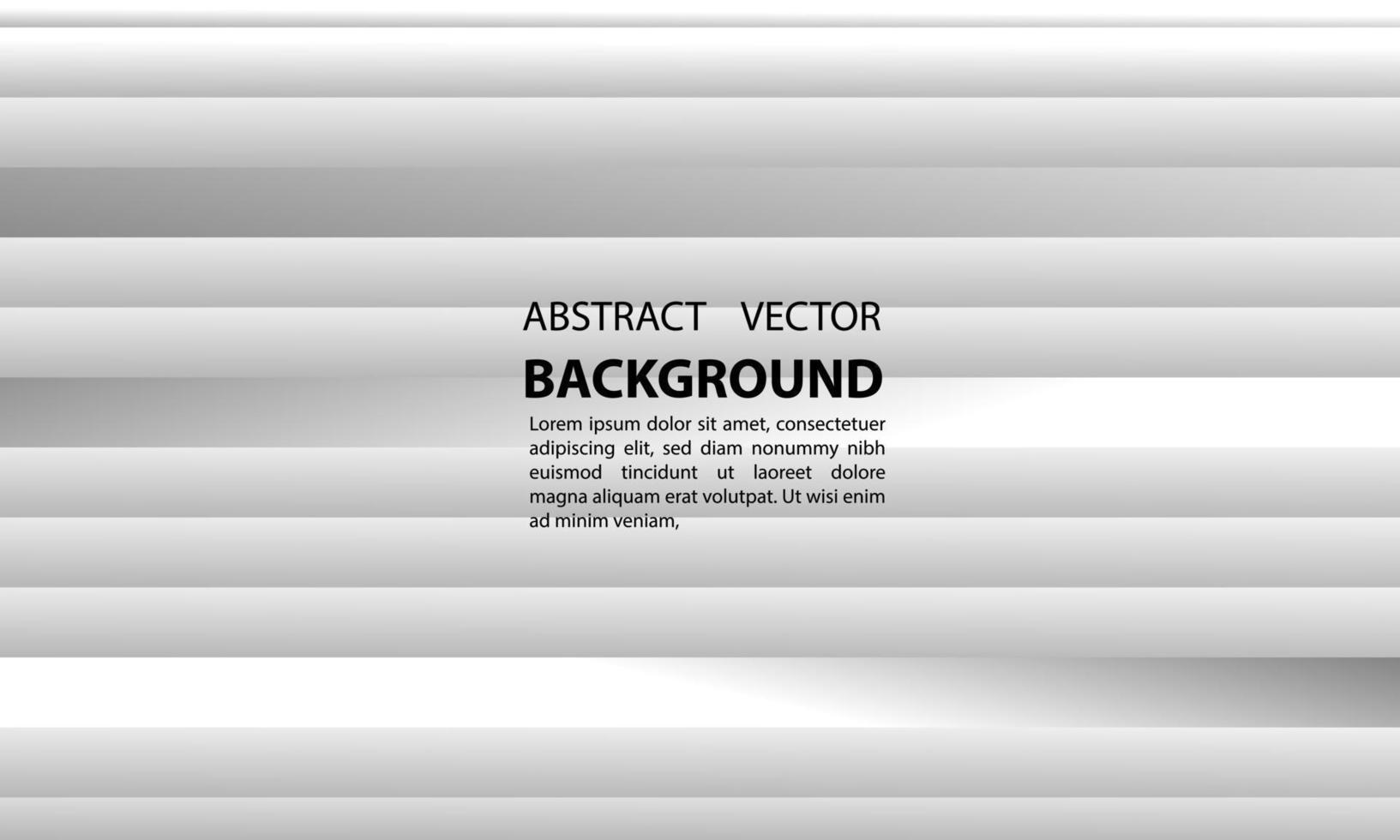 sfondo abtrak gradiente geometrico orizzontale forma verticale linee astratte di vettori grigi, per poster, striscioni e altri, disegno vettoriale illustrazione eps 10
