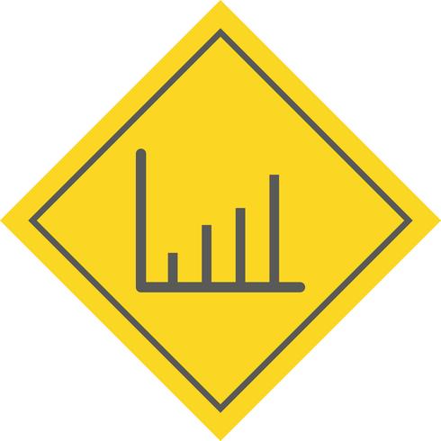 Disegno dell&#39;icona di statistiche vettore