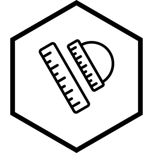 geometria imposta il disegno dell&#39;icona vettore