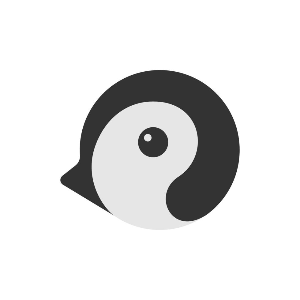 pinguino animale logo icona simbolo grafica vettoriale design