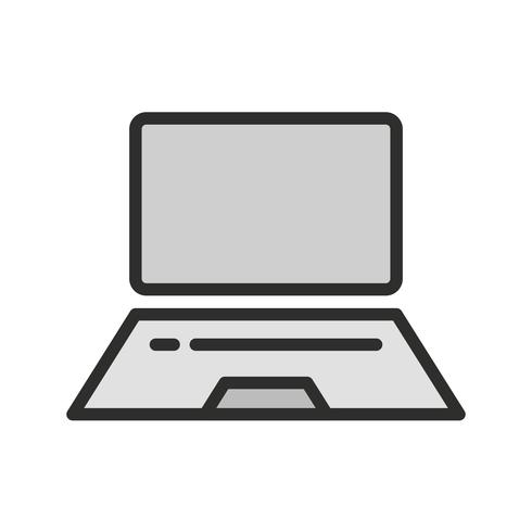 Disegno dell&#39;icona del computer portatile vettore