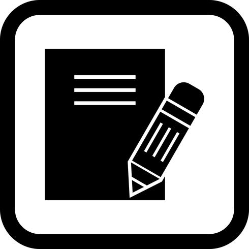 Note Icon Design vettore