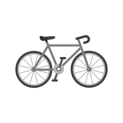 Disegno dell&#39;icona della bicicletta vettore