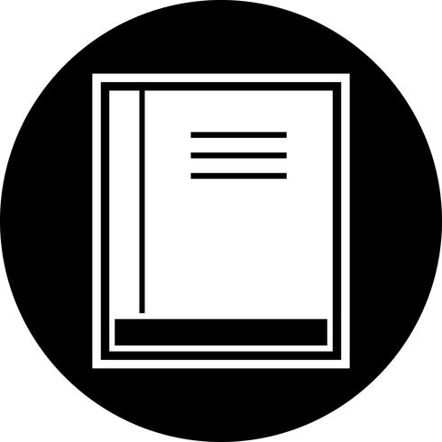 Libro icona design vettore