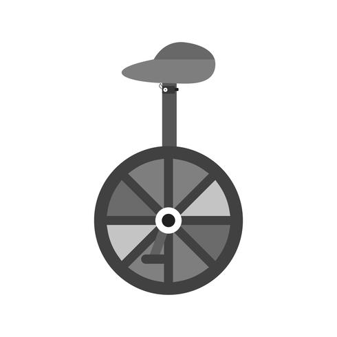 Disegno dell&#39;icona del monociclo vettore