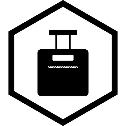 Borsa Icon Design vettore