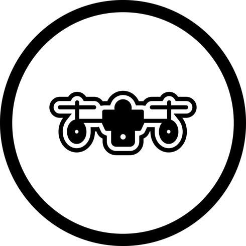 disegno dell&#39;icona drone vettore
