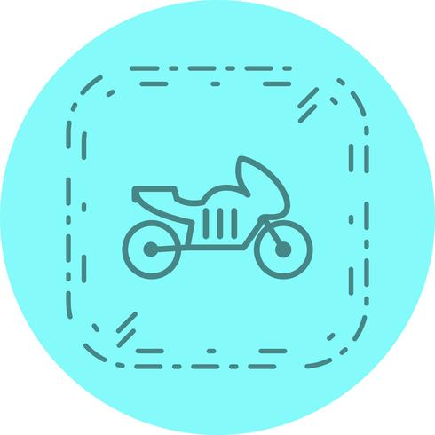 disegno dell&#39;icona della bici vettore