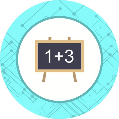 Matematica Icon Design vettore