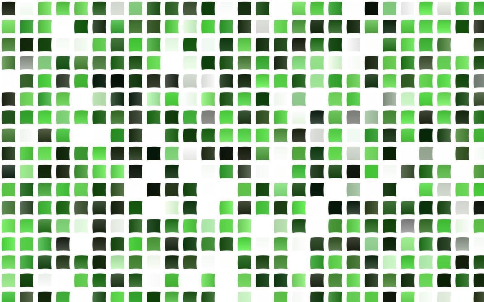 trama vettoriale verde chiaro in stile rettangolare.