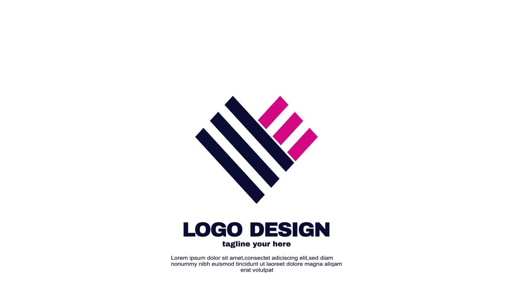 vettore d'archivio astratto creativo rettangolo elementi di design vettoriale il tuo modello di progettazione di logo aziendale di identità di marca