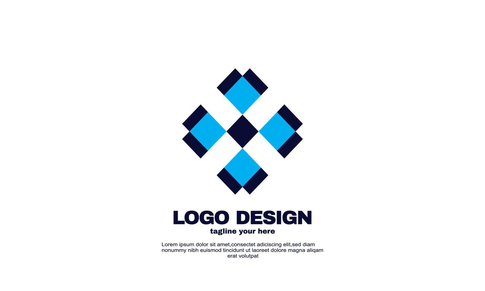 stock creativo azienda aziendale business elegante idea design logo brand identity design modello colorato vettore