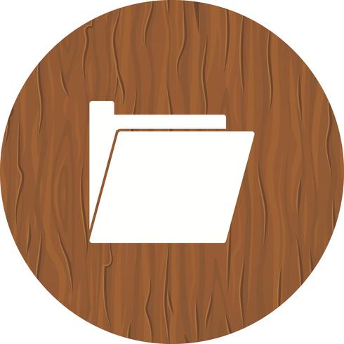 Cartella Icon Design vettore