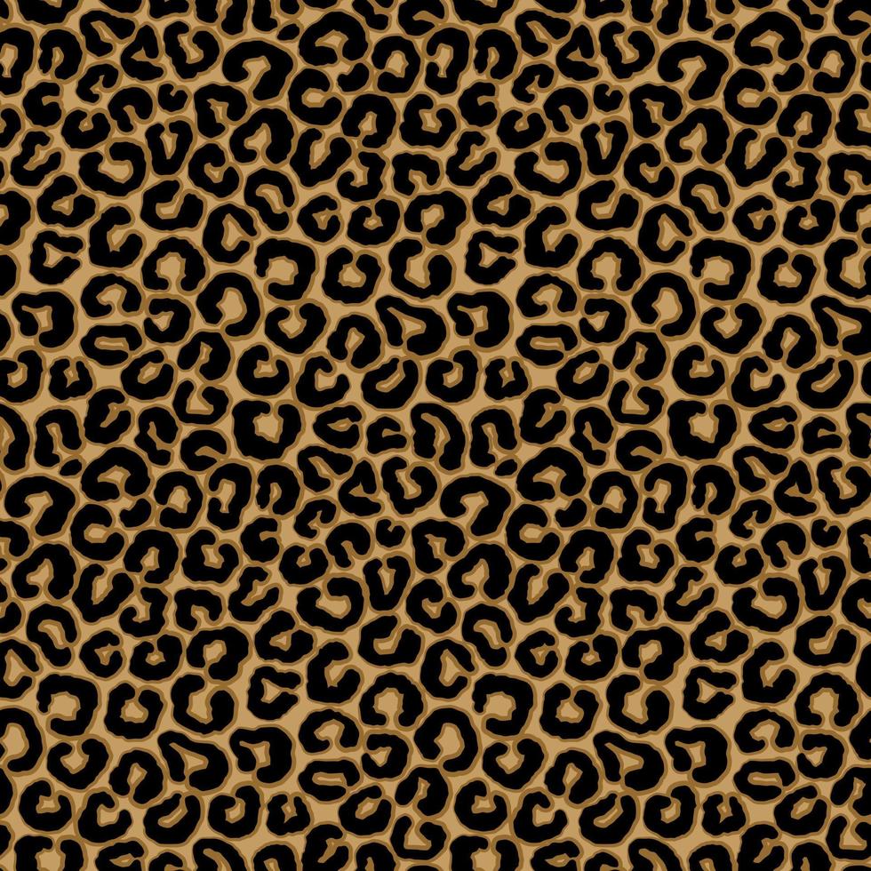 splendido motivo animale leopardo disegno vettoriale senza cuciture