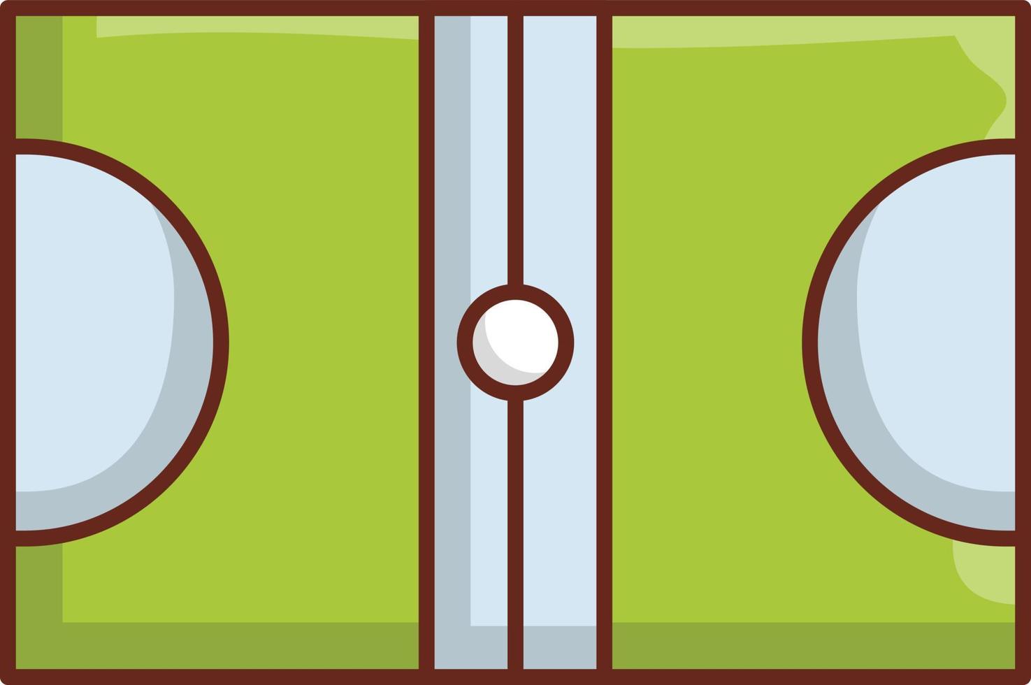 illustrazione vettoriale di hockey su uno sfondo trasparente. simboli di qualità premium. icona del colore piatto della linea vettoriale per il concetto e la progettazione grafica.