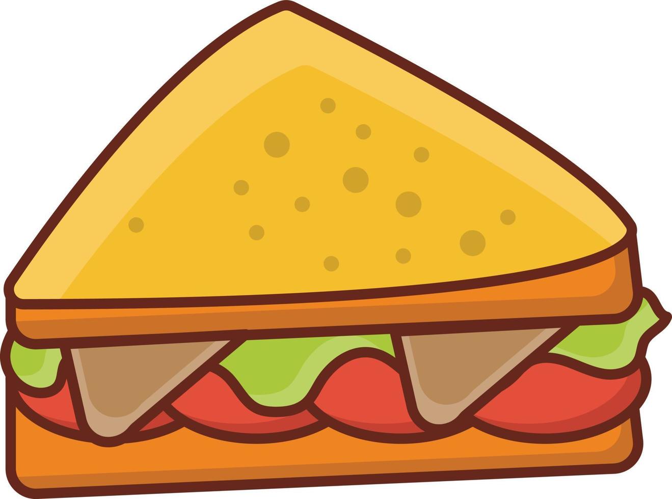 illustrazione vettoriale di pizza su uno sfondo trasparente. simboli di qualità premium. icona del colore piatto della linea vettoriale per il concetto e la progettazione grafica.