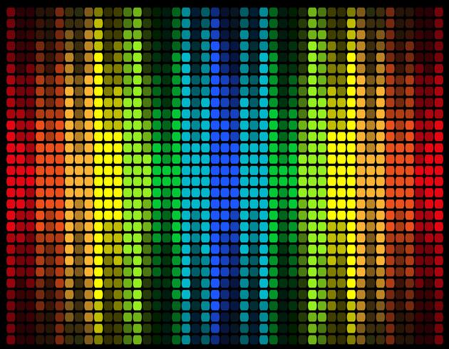 illustrazione vettoriale multicolore grafico equalizzatore astratto
