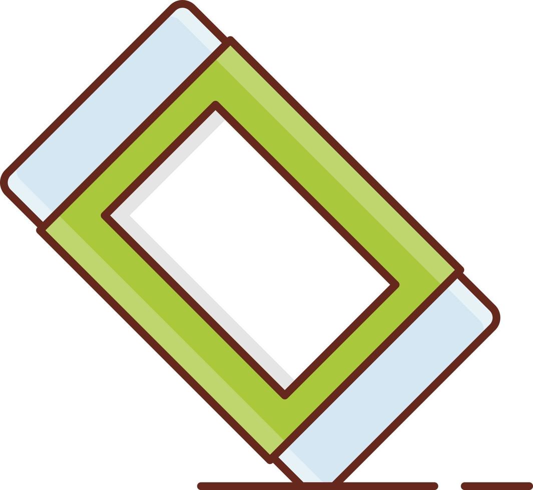 illustrazione vettoriale di gomma su uno sfondo trasparente. simboli di qualità premium. icona del colore piatto della linea vettoriale per il concetto e la progettazione grafica.